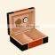 Glossy Piano Lacquer Spanish Cedar Wood Cigar Box