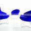 Conic Lounge Chair With Headrest Conic Lounge Chair Conic Tub Chair on Pedestal Base for Living Room H-10HB