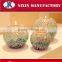 Mosaic Decorative Crackle Glass Himalayan Salt Candle Holder