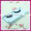 Human hair strip false eyelashes with hand made