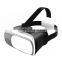 3D VR Box Virtual Reality Glasses Cardboard Movie Game for Samsung and IOS + Controller (Black+White)