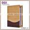 Screw leather menu covers / Chinese Style restaurant menu folder