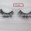 3D mink eyelash wholesale Lilly 100% real mink fur Handmade crossing lashes individual thick lash