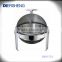 High Quality Stainless Steel Roundness Chafing Dish Set,Delux Roll Top Chafing Dish