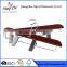 Wholesale Different Fashion Style Flocking Non Slip Plastic Pants Hanger
