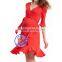 Wholesales V Neck Short Sleeve Summer Maternity Dresses