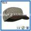 Brown washed cotton custom logo military cap/army cap hat
