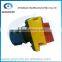 LW26-25/2GS High quality dc voltage automatic electrical changeover rotary cam switch two poles 25A sliver point contacts