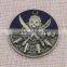 Hard enamel metal pirate coins