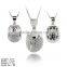 PZ9-072 925 Silver Sterling Jewelry with CZ Simple Silver Pandent Design Pendant Sterling Silver Bee Pendant