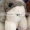 Women Gifts christmas present CuteReal rex Rabbit Fur Ball Fluffy Key Chain Car Keychain Key Ring Bag Purse Charm toys