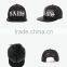 fashion custom 5 panel printed leather hats