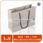 Customized vintage white luxury jewelry paper bag
