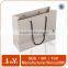 Customized vintage white luxury jewelry paper bag