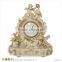 Wholesale Resin Angels Baroque Antique Desktop Clock