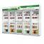 glass door display freezer remote compressor