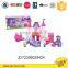 2016 new plastic villa toys set,pink piggy play house toy set,cute castle toys