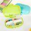 Fashion mini 4 cells plastic pill box and storage box