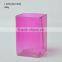 colored glass flower bottle shining glass flower bottle