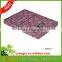 Collapsible paper storage box with lid