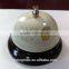 colourful chrome finish service teacher reception hotel front desk bell ding sound effect free/table call bell                        
                                                Quality Choice