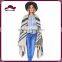 Fashion Lady End Stripe Fringe Scarf Shawl