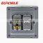 British standard white PC panel fan speed controller 500W wall switch with indicator light