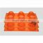 Promotional square shaped high quality food grade 6 cups popular decorating silicone cake molds
