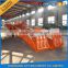 Easy Operation Mobile Yard Ramp Loading Ramp With Hand Pump