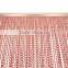 Metal shower curtain chain link woven wire fabrics