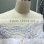 ASAJ-02 Real Photos Sequins Crystals Beaded Lace Appliques Ruched Ruffles Off the Shoulder Long Sleeves Mermaid Wedding Dresses
