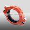 FM UL CE approved Ductile Iron grooved Pipe fitting and Couplings joint