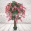 Gorgeous Red Azalea Flower Tree Artificial Flower Tree For Hotel Decoration