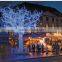 Outdoor Street Christmas Led Light 3d Simulation Tree Led Motif Lights Holiday Decoration