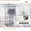 Double Poles Extension Indoor and Outdoor Clothes Drying Rack