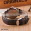 Fashion Map Roman Numerals Wristwatch Leather Bracelet Wrist Watch