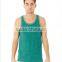 Custom Plain Two-Tone Mens Stringer Tank Top
