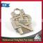 High qulaity metal customized logo brand fancy keychain