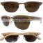 2015 Custom Wooden Half Frame Sunglasses China Wholesale