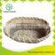 Modern oval rattan household basket