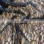 metallic lurex nylon lace tulle fabric for apparel