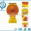 solar power led warning light / solar led warning light/solar traffic warning light within bracket
