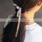 New fashion shiny star gold and silver temporary hair tattoos metallic hair strips tattoo factory
