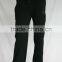 Long Black Fleece Ladies Chino Pants