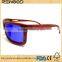 Bamboo Yellow lens Fashion high quality polarized wood sunglasses gafas de seguridad