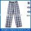 2015 High Quality Comfortable Plain Cheap 100%cotton Check Lounge Wear Men's Sleepwear Pants