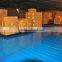 Warehouse multi tier steel platform
