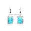 2016 New Fashion Design Blue Opal Earings