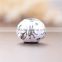 925 Sterling Silver White Enamel Charms Wholesale