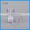 Round empty deodorant stick crystal